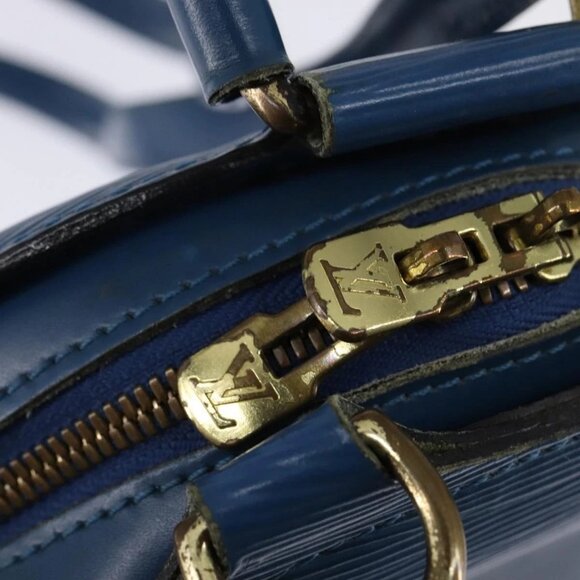 LOUIS VUITTON Epi Mabillon Backpack Blue - Picture 8 of 15